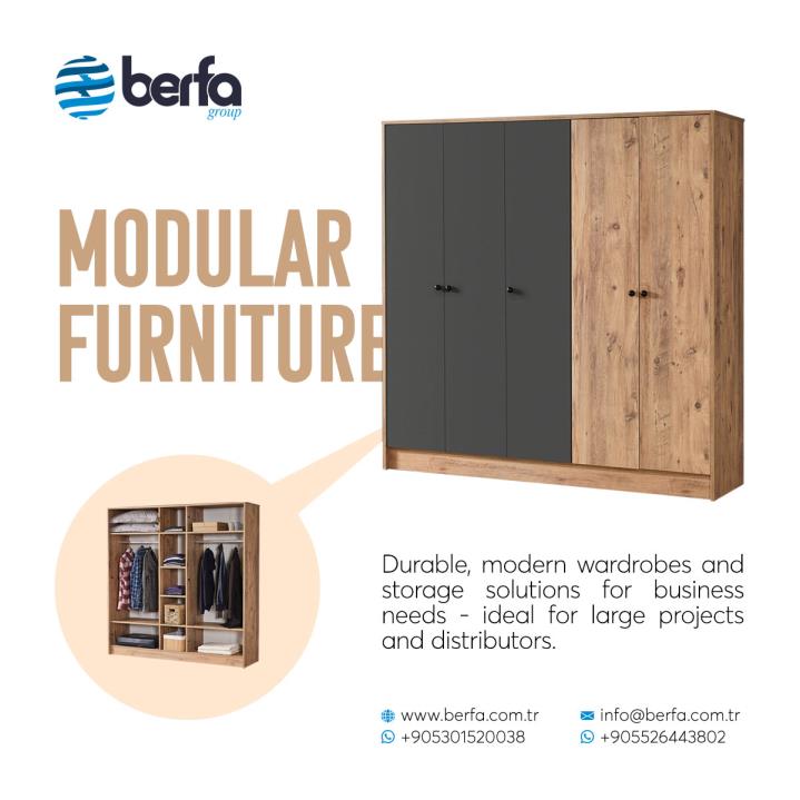 Berfa Group Turkey Launches Innovative New Line of Modular Furniture Designs