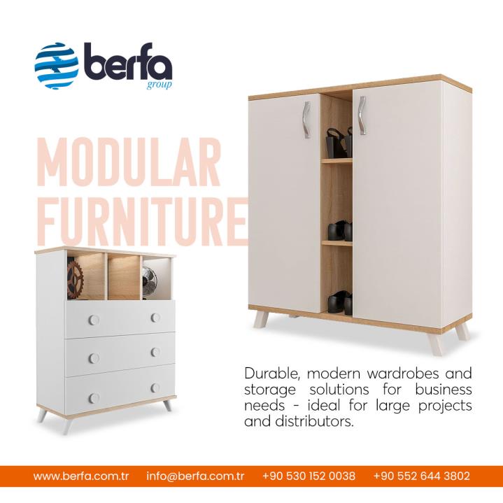 Berfa Group Turkey Launches New Modular Furniture Solutions for Homes, Apartments, and Hotels