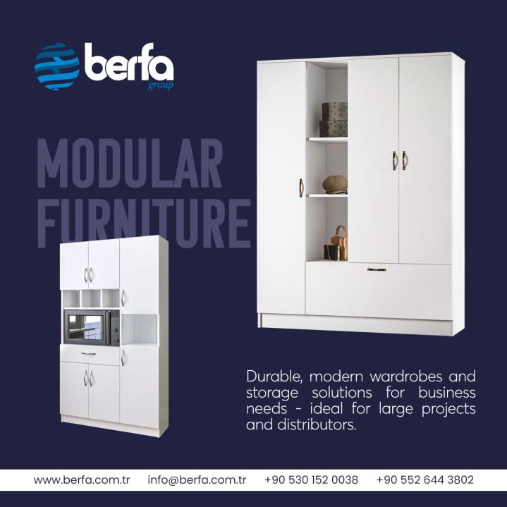 Berfa Group Turkey Unveils New Collection of Modular Furniture Designs